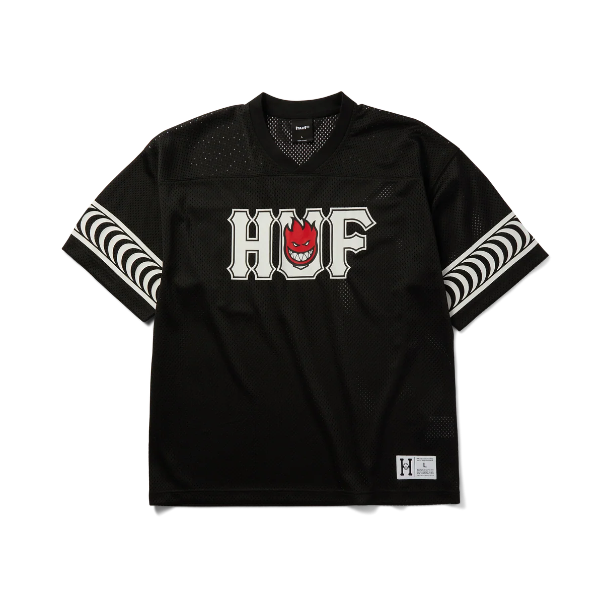 HUF - Spitfire End Zone Jersey - Black
