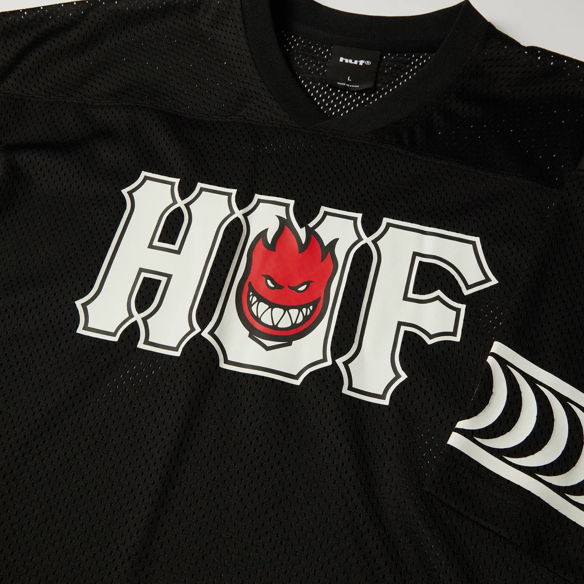 HUF - Spitfire End Zone Jersey - Black