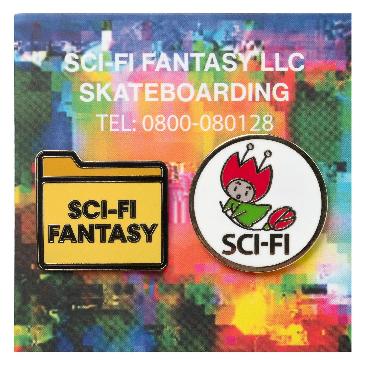 Sci-Fi Fantasy - Enamel Pin 2 Pack