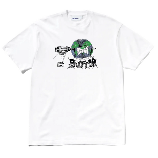 Butter Goods - Drill T-Shirt - White