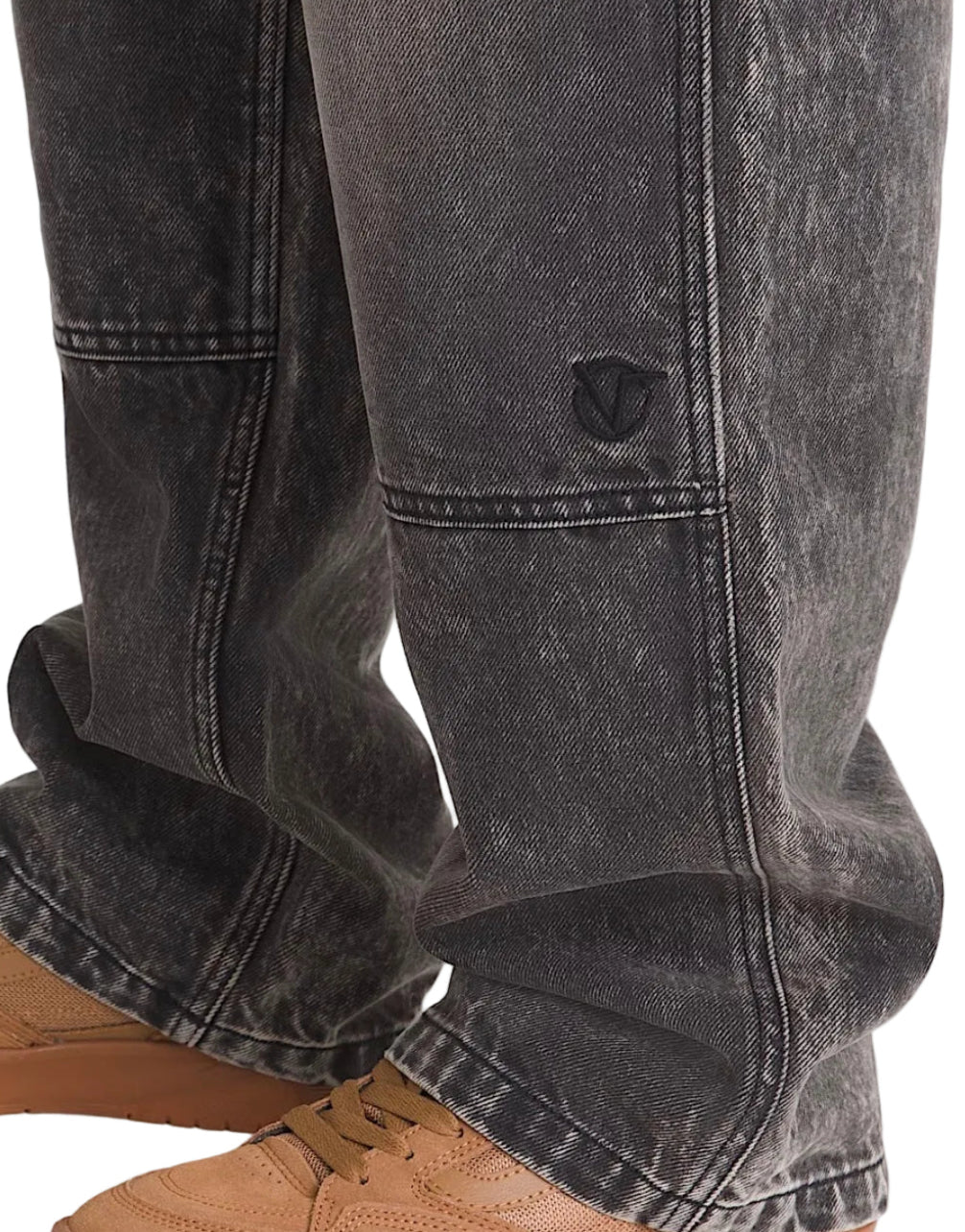 Vans - Rowan Zorilla Double Knee Denim Pant - Stonewash Black