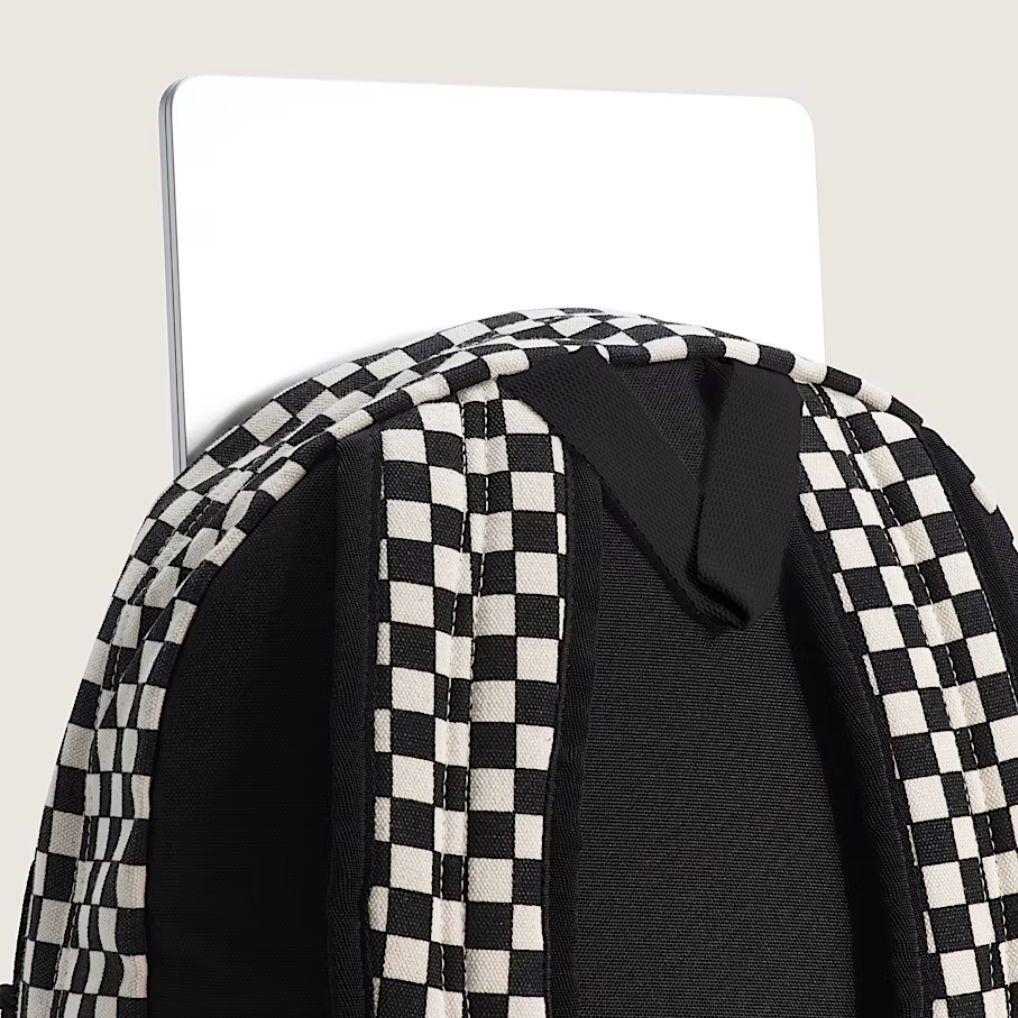 Vans - New Skool Backpack - Black / Natural Checkerboard