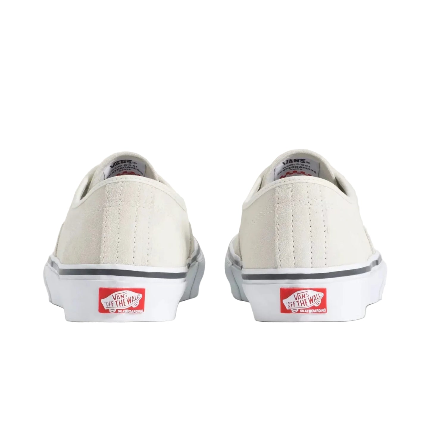 Vans - Skate Authentic Shoe - White / Gunmetal