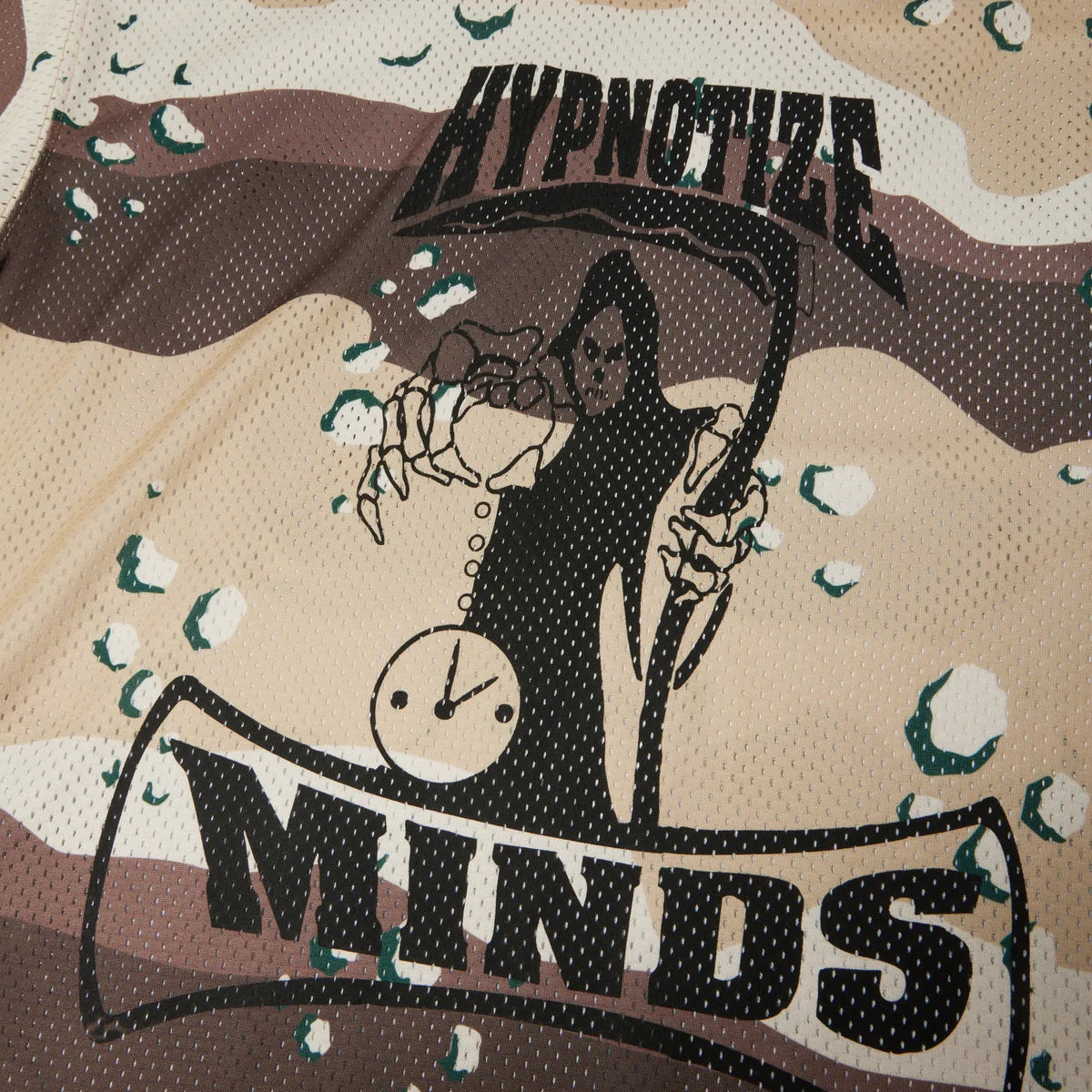 HUF - Three 6 Mafia Football Jersey - Desert Camo