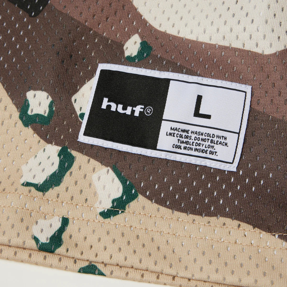 HUF - Three 6 Mafia Football Jersey - Desert Camo