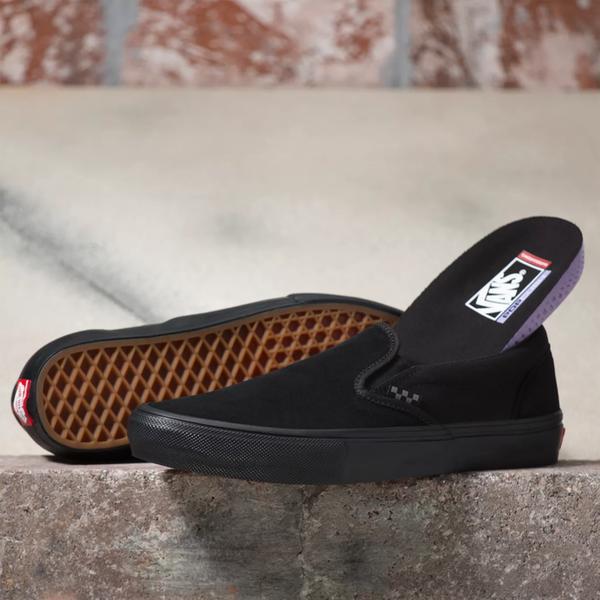 Vans - Skate Slip On - Black / Black Suede