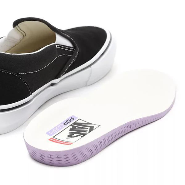 Vans - Skate Slip On - Black - White