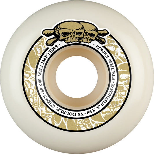 Bones Wheels - X- Formula Double Wides V8 X99 Wheel - 56mm