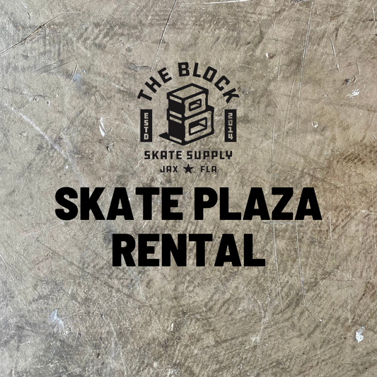 Skate Plaza Rental - 3 hour rental