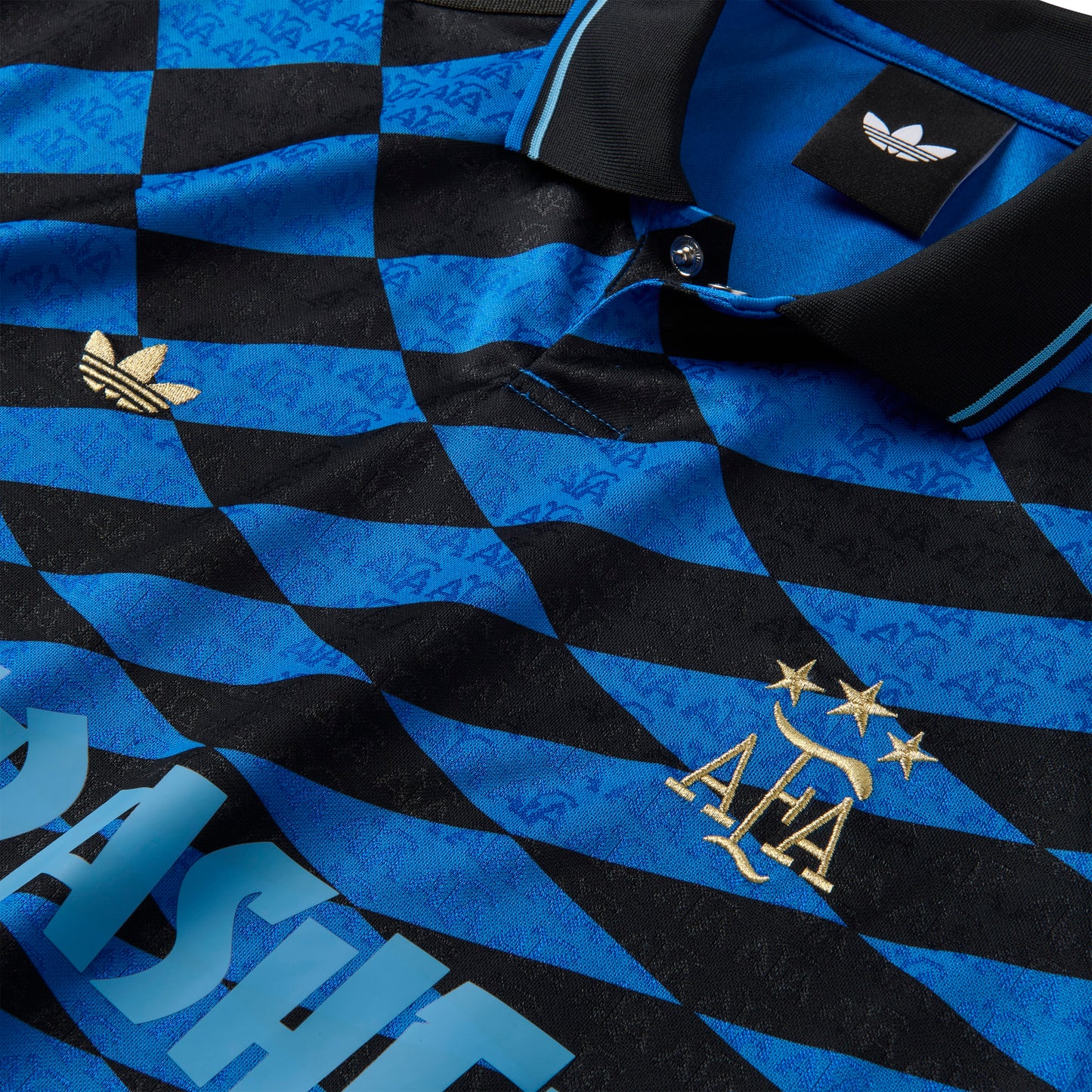 Adidas - Thrasher Magazine x AFA Jersey - Black / Blue