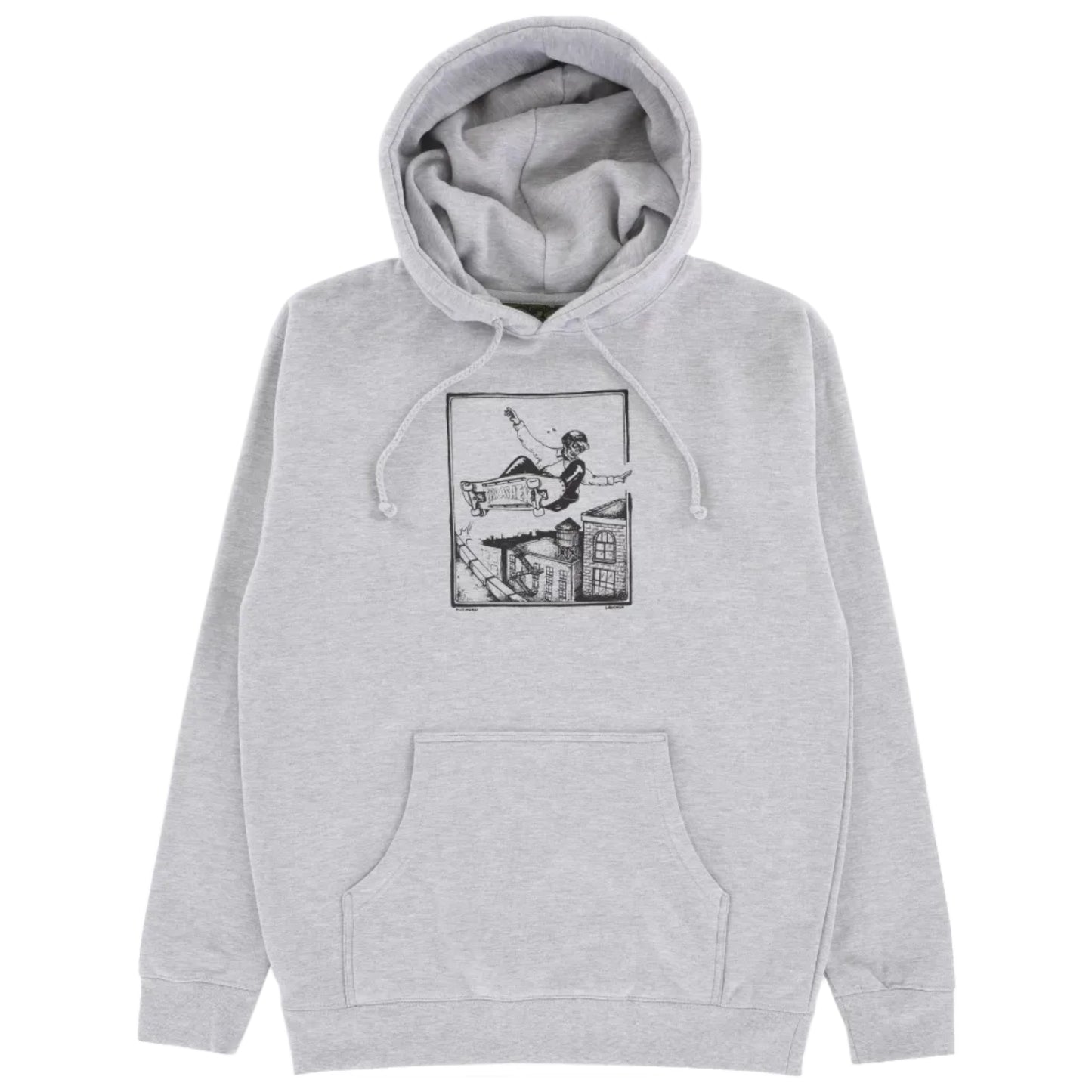 Anti-Hero Skateboards - Phelps by Lance Hoodie - Heather Grey