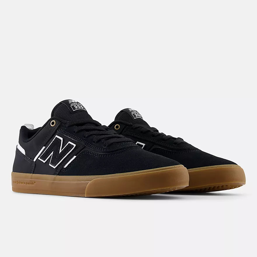New Balance Numeric - Jamie Foy 306 Kids Shoe - Black / White - Gum