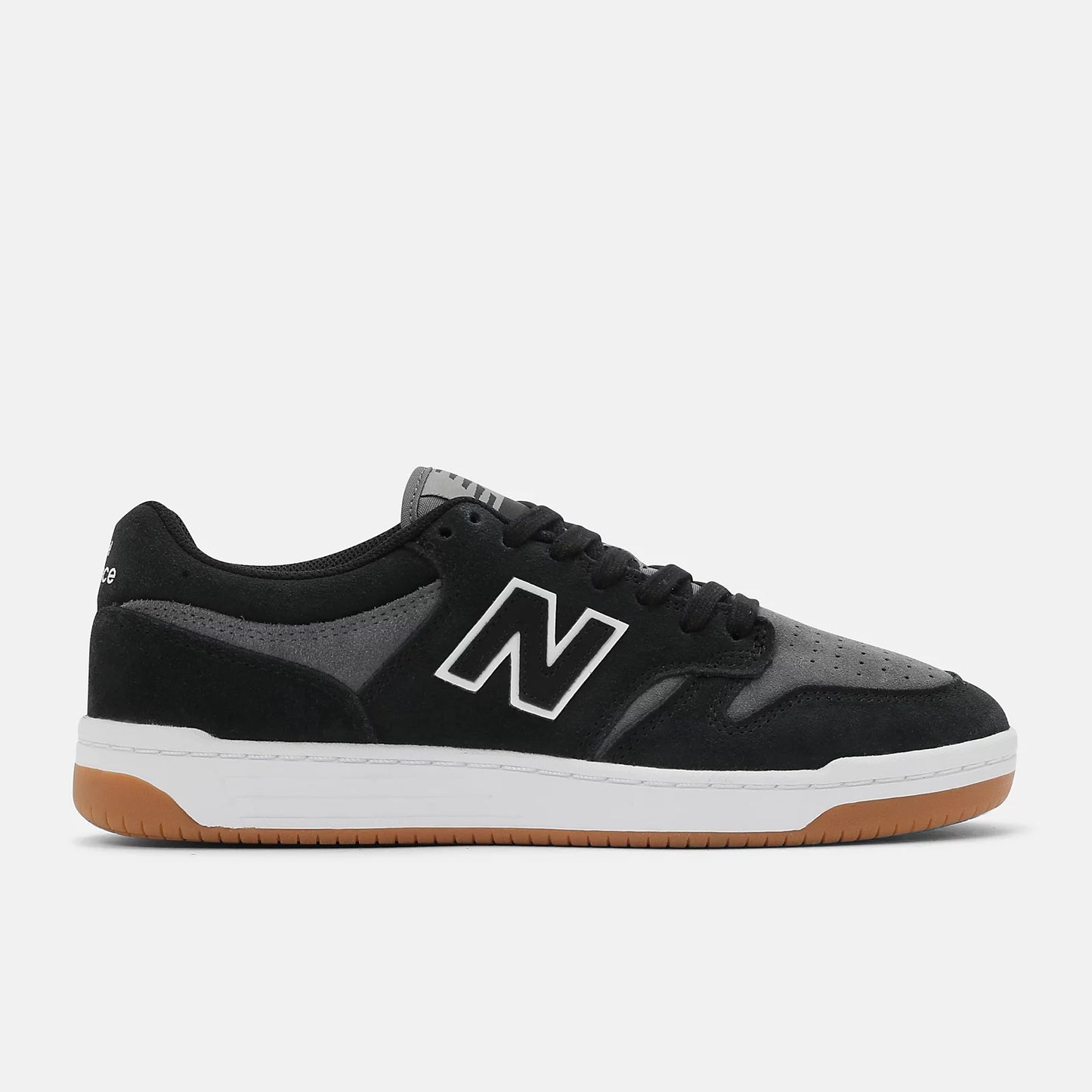 New Balance Numeric - 480 Shoe - Black / Grey / Gum