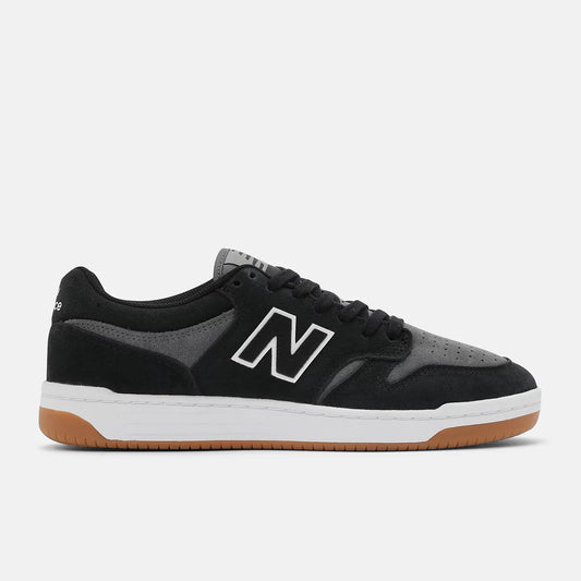 New Balance Numeric - 480 Shoe - Black / Grey / Gum