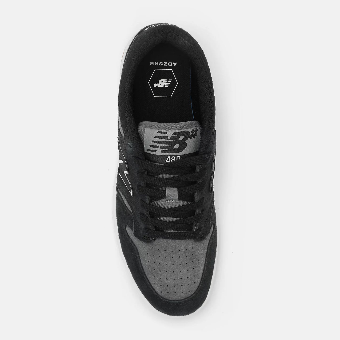 New Balance Numeric - 480 Shoe - Black / Grey / Gum