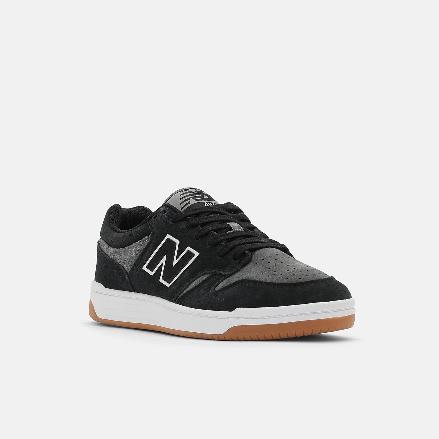 New Balance Numeric - 480 Shoe - Black / Grey / Gum