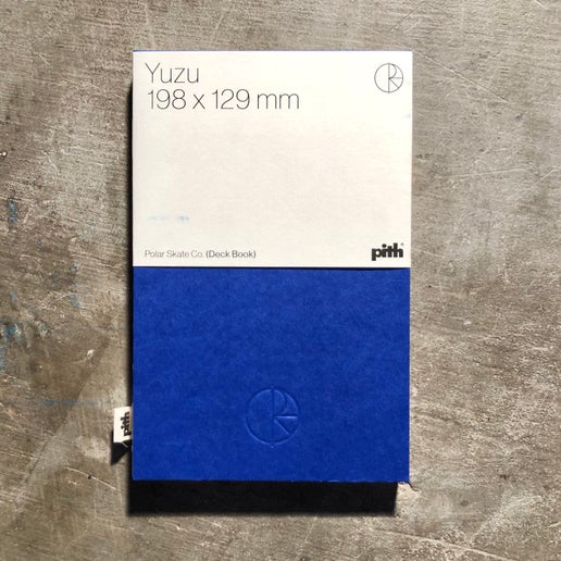 Pith Yuzu Polar Skate Co. - Deck Book - Blue