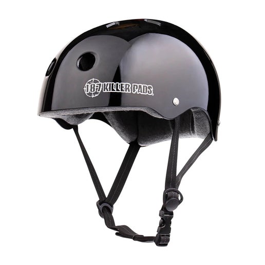 187 Killer Pads - Sweatsaver Helmet - Black Gloss