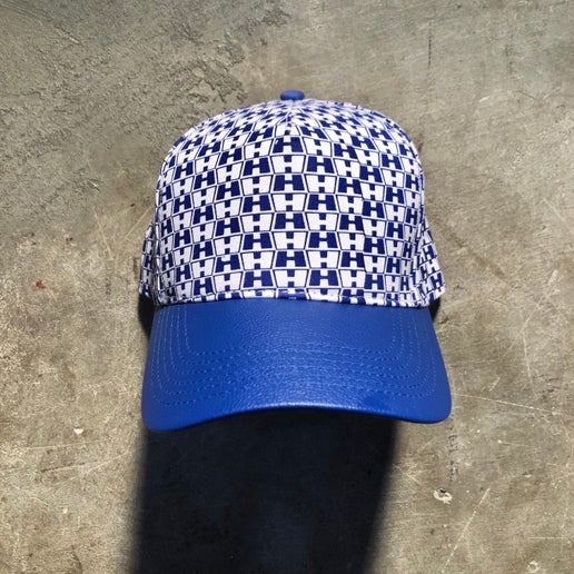 Hardies - Double H Repeat Snapback Hat - Royal Blue