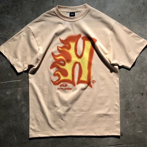 HUF - Heat Wave Tee - Wheat - XL