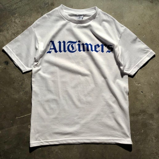 Alltimers - Times Tee - White