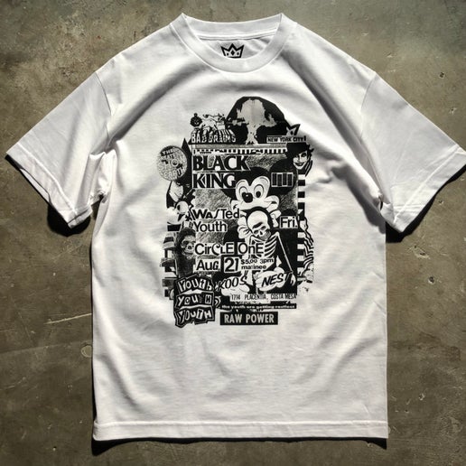 King Skateboards - Destroy Babylon Tee - White