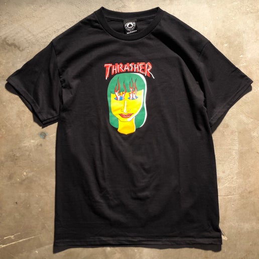 Thrasher - Talk Shit Tee by Gonz - Black