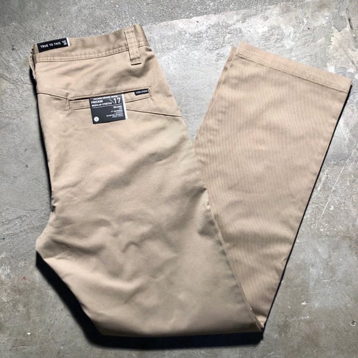 Volcom - Frickin Regular Stretch Chino Pant - Khaki