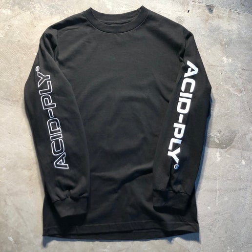 Quasi - Acid-Ply Long-Sleeve T-Shirt - Black - Size Small