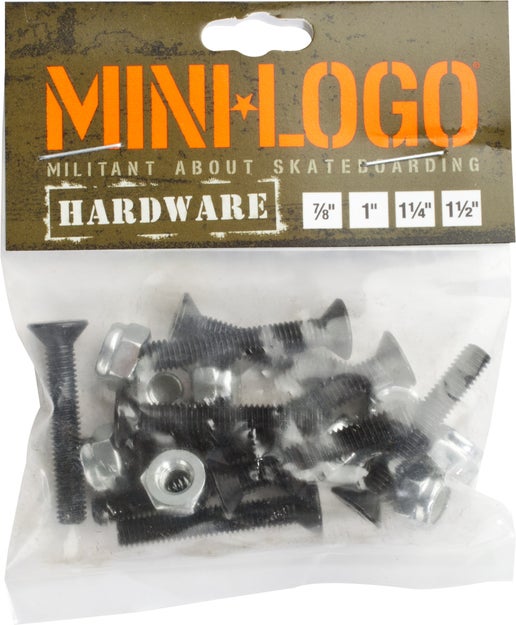 Mini Logo - 1.25" Phillips Hardware - Black