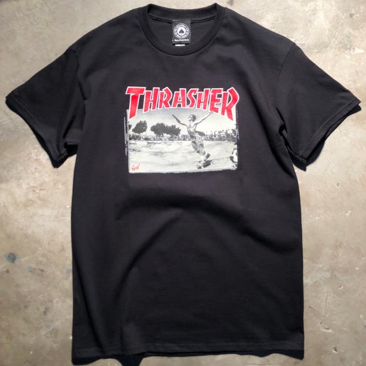 Thrasher - Jake Dish Tee - Black - Size Medium