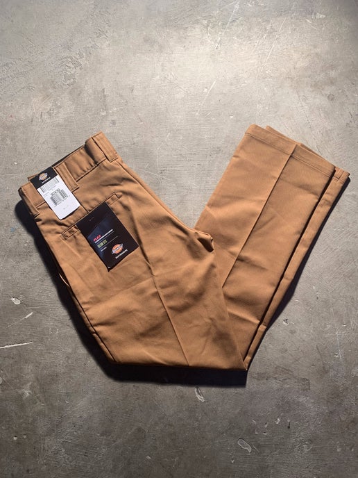 Dickies - Sk94 Slim Straight Pant - Brown Duck Contrast Topstitch