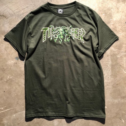 Thrasher - Medusa Tee - Green - Size Small