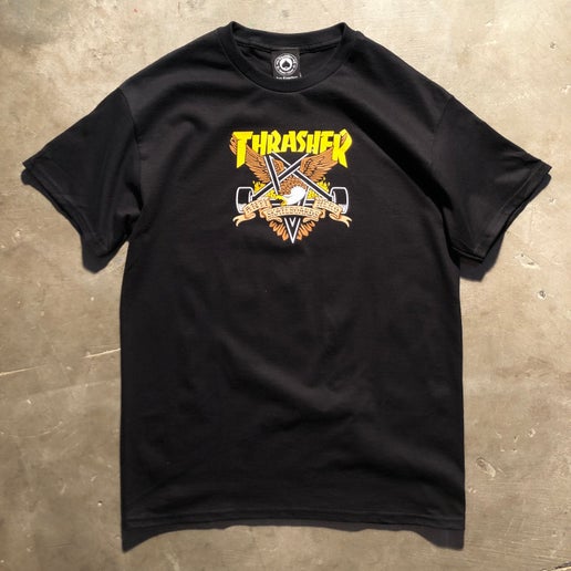 Thrasher - Anti-Hero Eaglegram Tee - Black