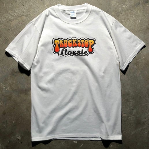 True East - Truckstop Flossie Tee - White - Size Small