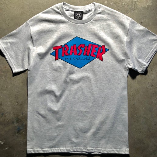 Thrasher - Parra Logo T-Shirt - Ash Gray