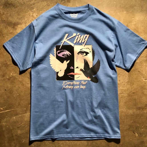 King Skateboards - Doves Tee - Skyline Blue