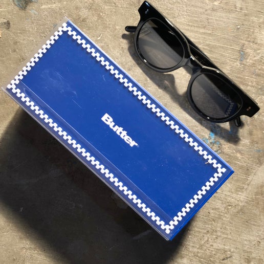 Butter Goods - Blue Note Conquistador Sunglasses - Piano Black