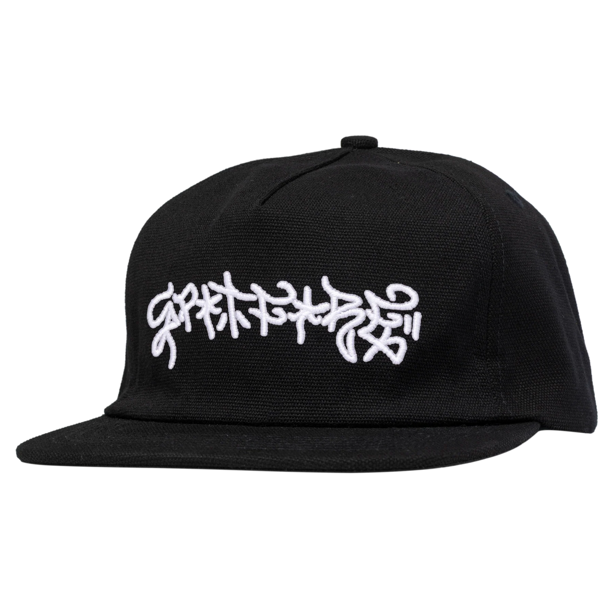 Spitfire Wheels - Savie II Tag Snapback Hat - Black w/ White Embroidery