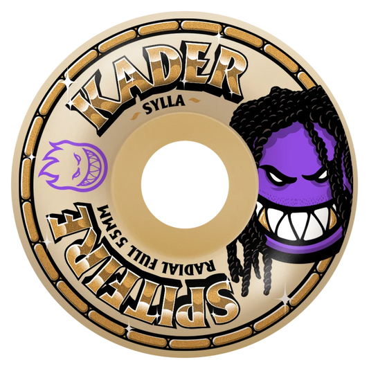 Spitfire Wheels - Kader Sylla Rolly Formula Four Radial Full 99d Wheel - 55mm Natural