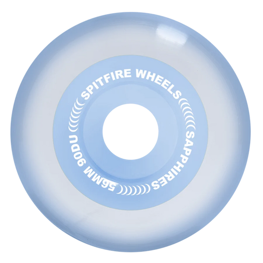 Spitfire Wheels - April Sapphire Radial Wheel - 56mm 90d Crystal Blue