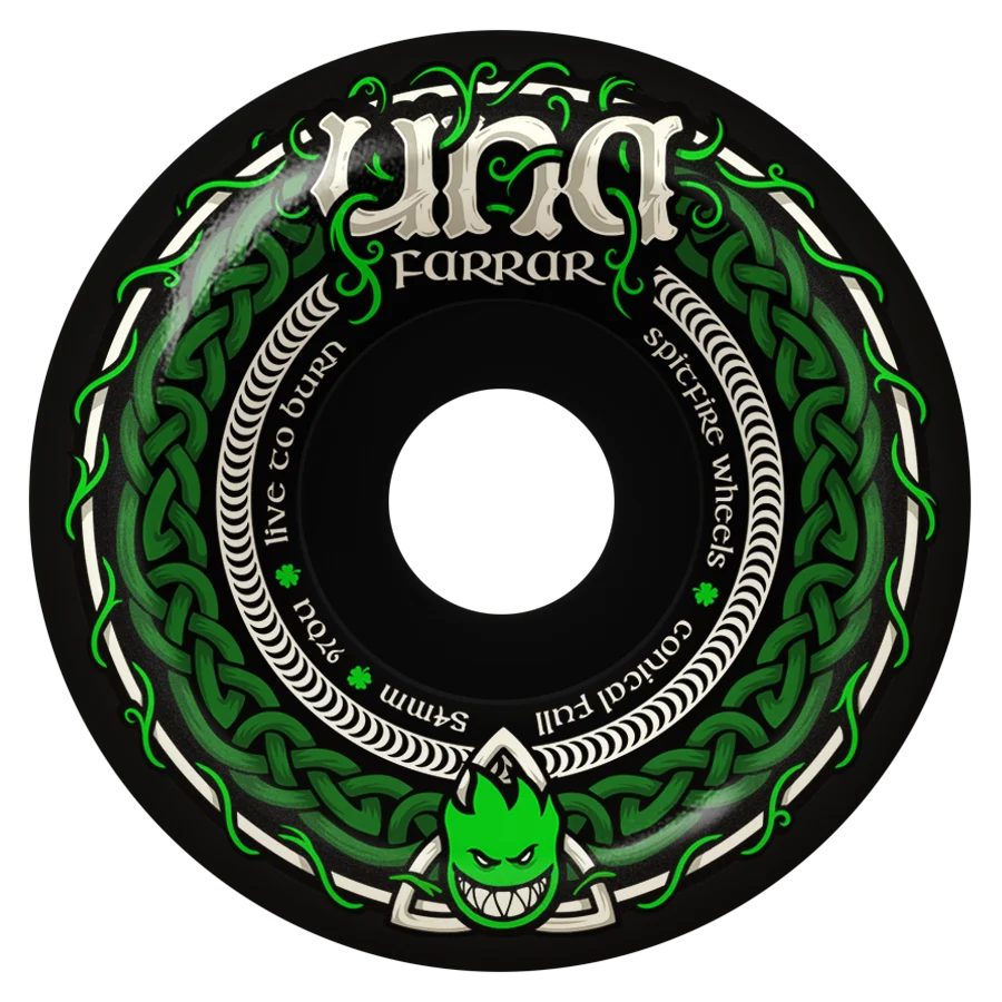 Spitfire Wheels - Una Farrar Trinity Formula Four Conical Full 97d Wheel - 54mm Black