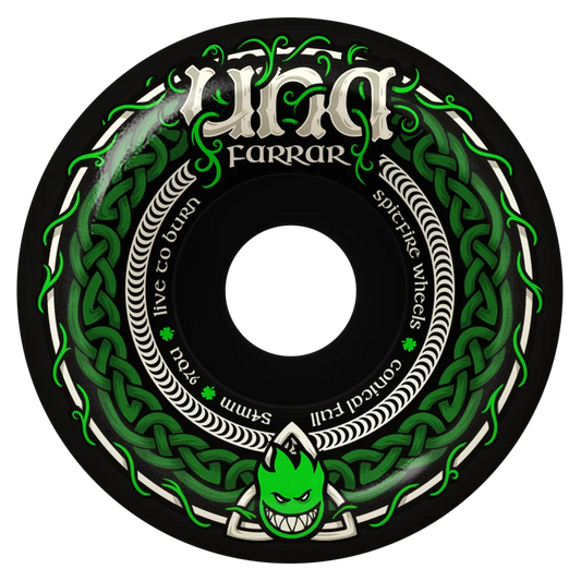 Spitfire Wheels - Una Farrar Trinity Formula Four Conical Full 97d Wheel - 54mm Black