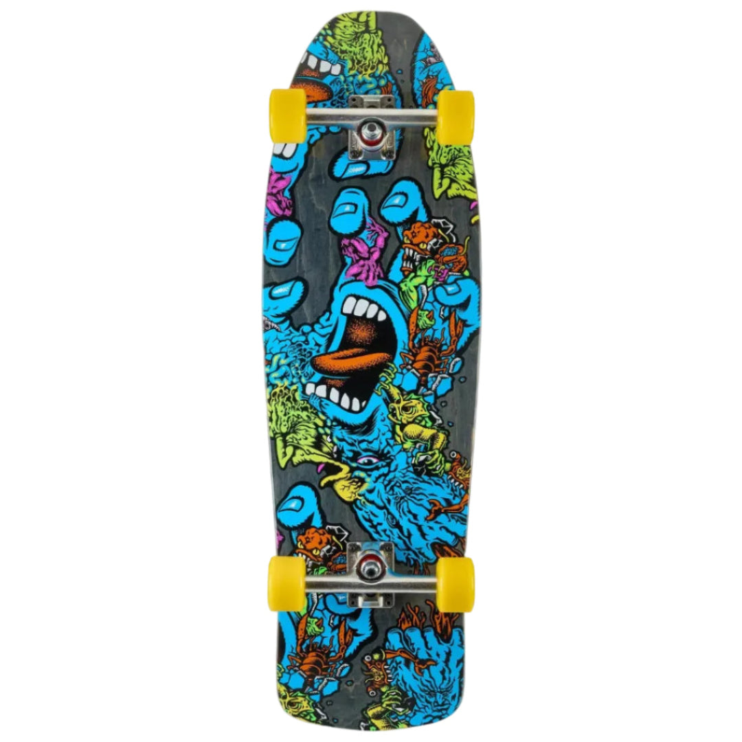 Santa Cruz Skateboards - Roskopp Screaming Five Reissue Premium Cruiser Complete - 10.32"