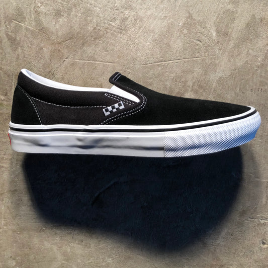 Vans - Skate Slip On - Black - White