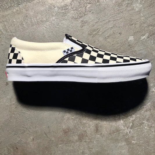 Vans - Skate Slip On - Checkerboard - Black - White