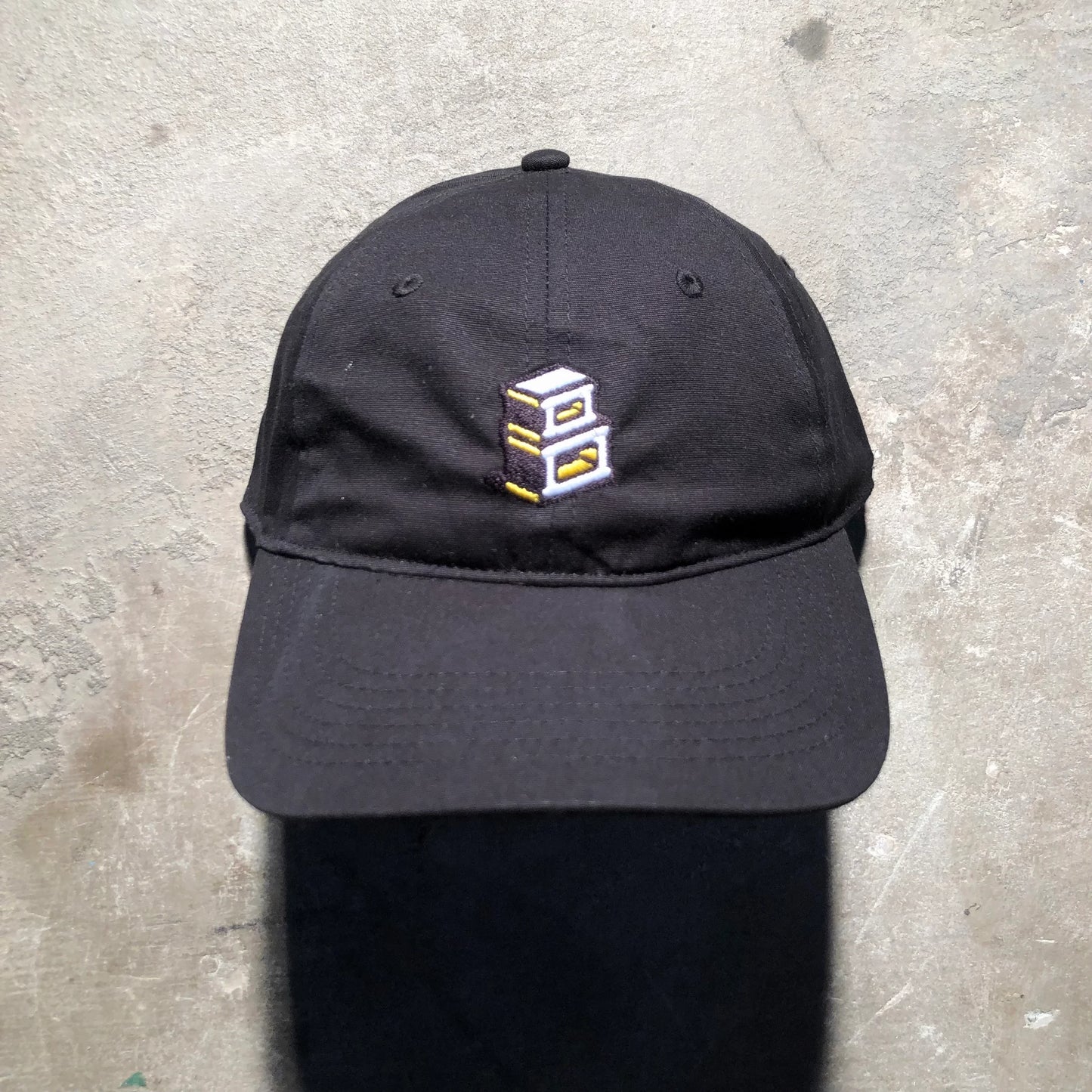 Block - Roots B Logo Strapback Dad Hat - Black