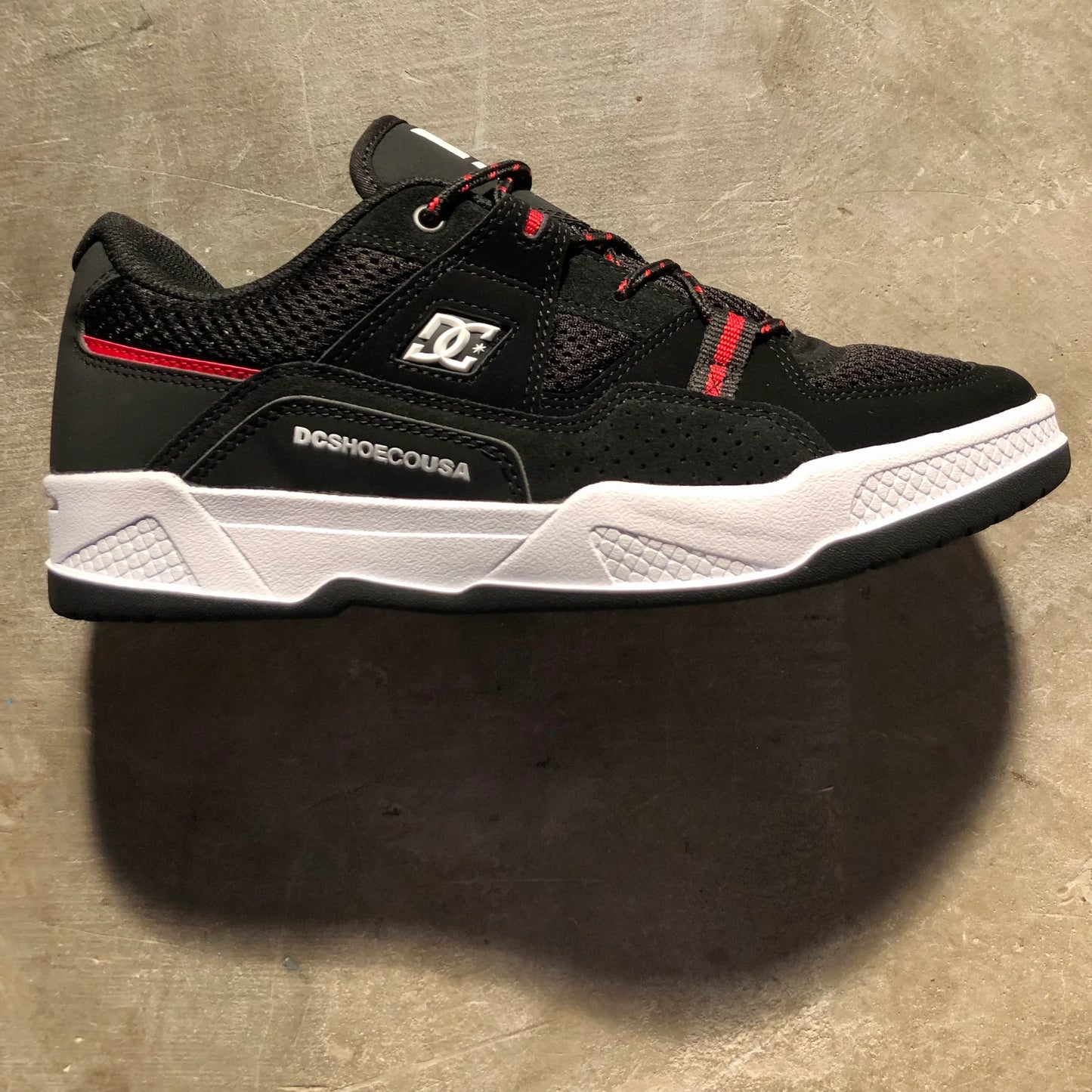 DC Shoes - Construct Shoe - Black - White - Red