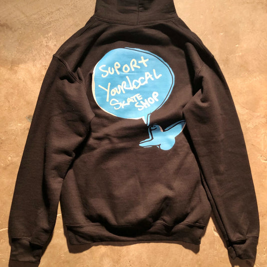 Krooked - Skateshop Day Gonz Shmoo Hoodie - Black