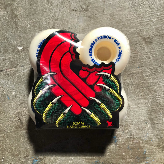 Powell Peralta - Dragon Nano Cubic Wheel - White 97a